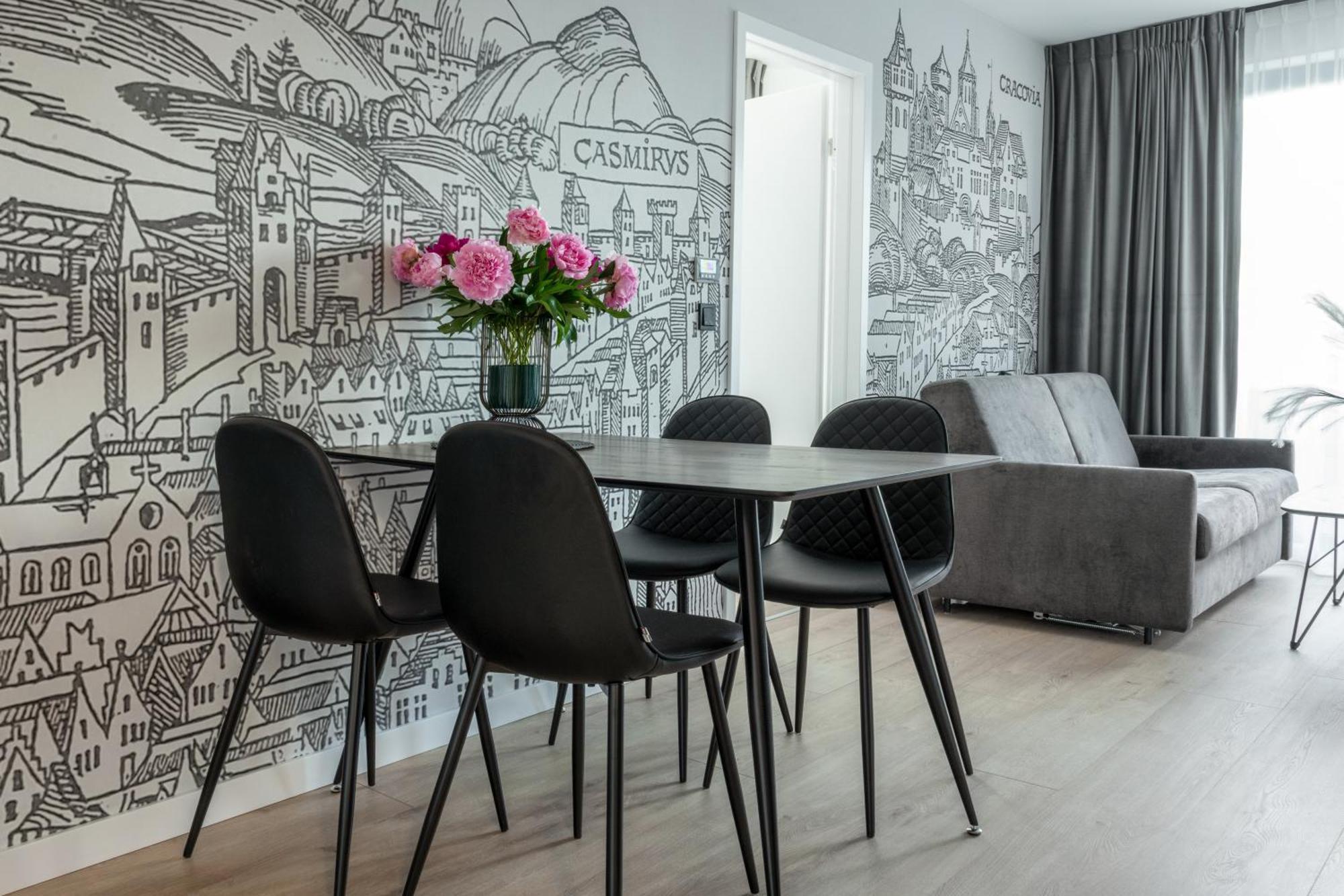 Inpoint Spacious Apartments Near Main Square & Kazimierz District Krasków Rom bilde